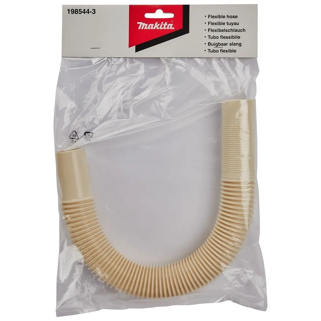Шланг гнучкий 430 мм для пилососів Makita CL070D, CL100D, CL102D, CL104D, CL106D, CL183D, DCL180, DCL182, DVC260, DCL280, DCL281, DCL282 (198544-3) - фото 2