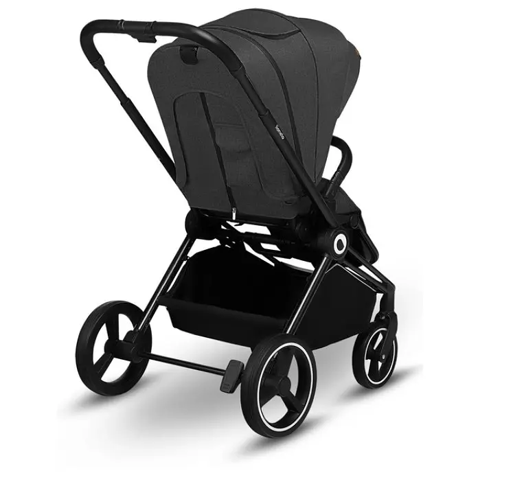 Універсальна коляска 3 в 1 Lionelo Mika Grey Graphite, темно-сіра (LO-MIKA 3IN1 GREY GRAPHITE) - фото 6