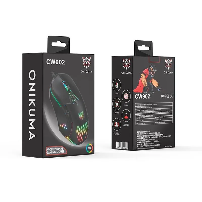 Миша Onikuma Gaming CW902 RGB - фото 9