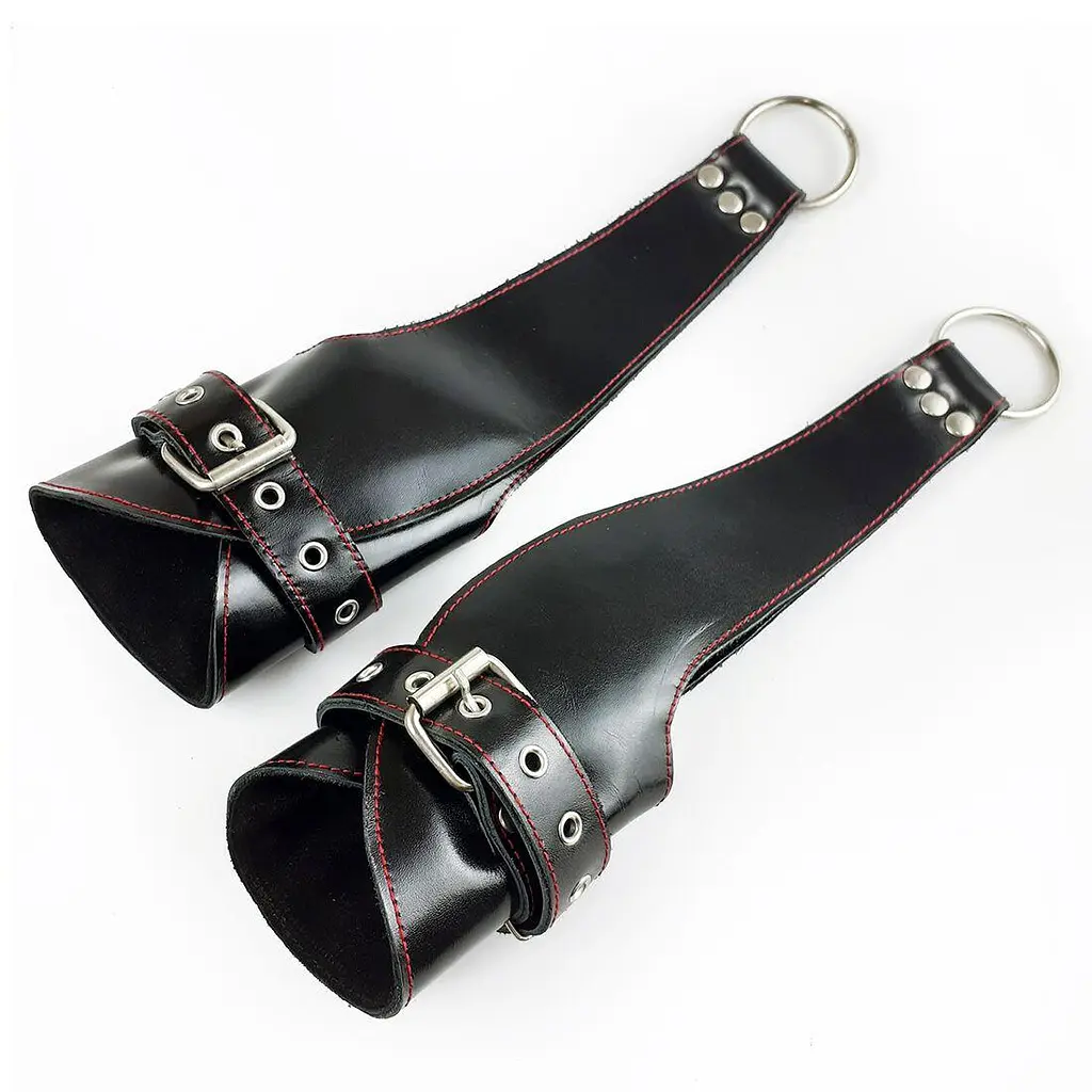 Поручи для подвеса Art of Sex Fetish Hand Cuffs For Suspension из натуральной кожи - фото 2