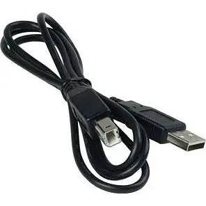 Кабель для принтера Atcom 10909 USB AM - USB BM 5 метрів чорний - фото 3