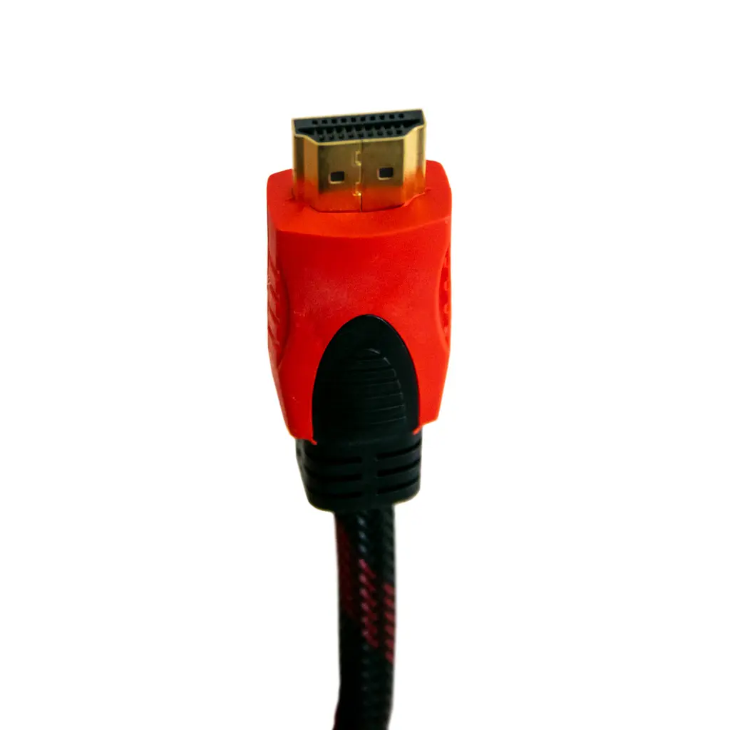 Кабель HDMI V1.4, шнур HDMI–HDMI 3 м, тканинна оплетка, для телевізора і комп’ютера - фото 3