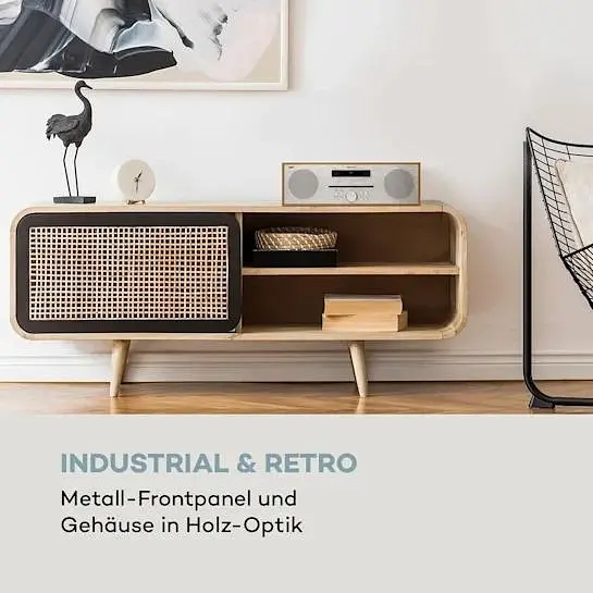 Радіоприймач Auna Silver Star Stand CD-DAB (10038421) - фото 4