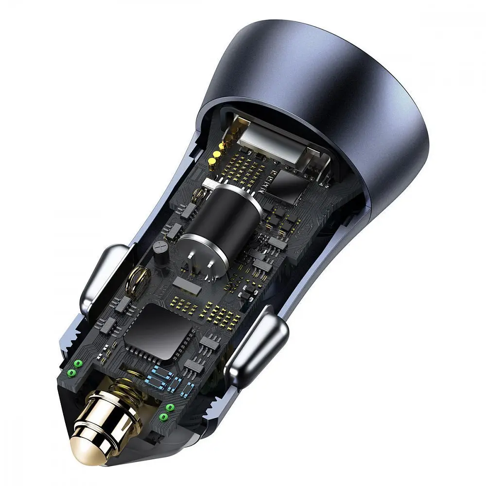 АЗП Baseus Golden Contactor Pro 40W (USB + Type-C) - фото 4