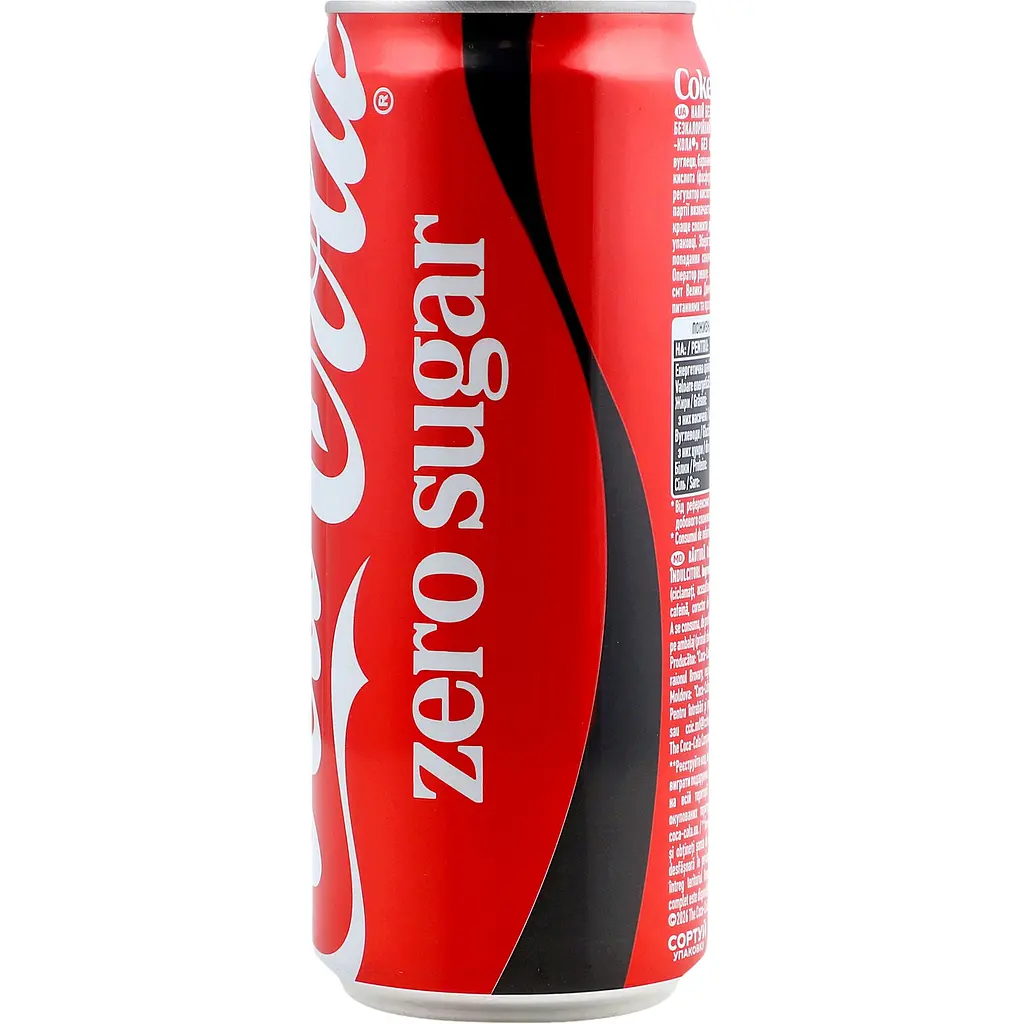 Напій Coca-Cola Zero 0.33 л - фото 2