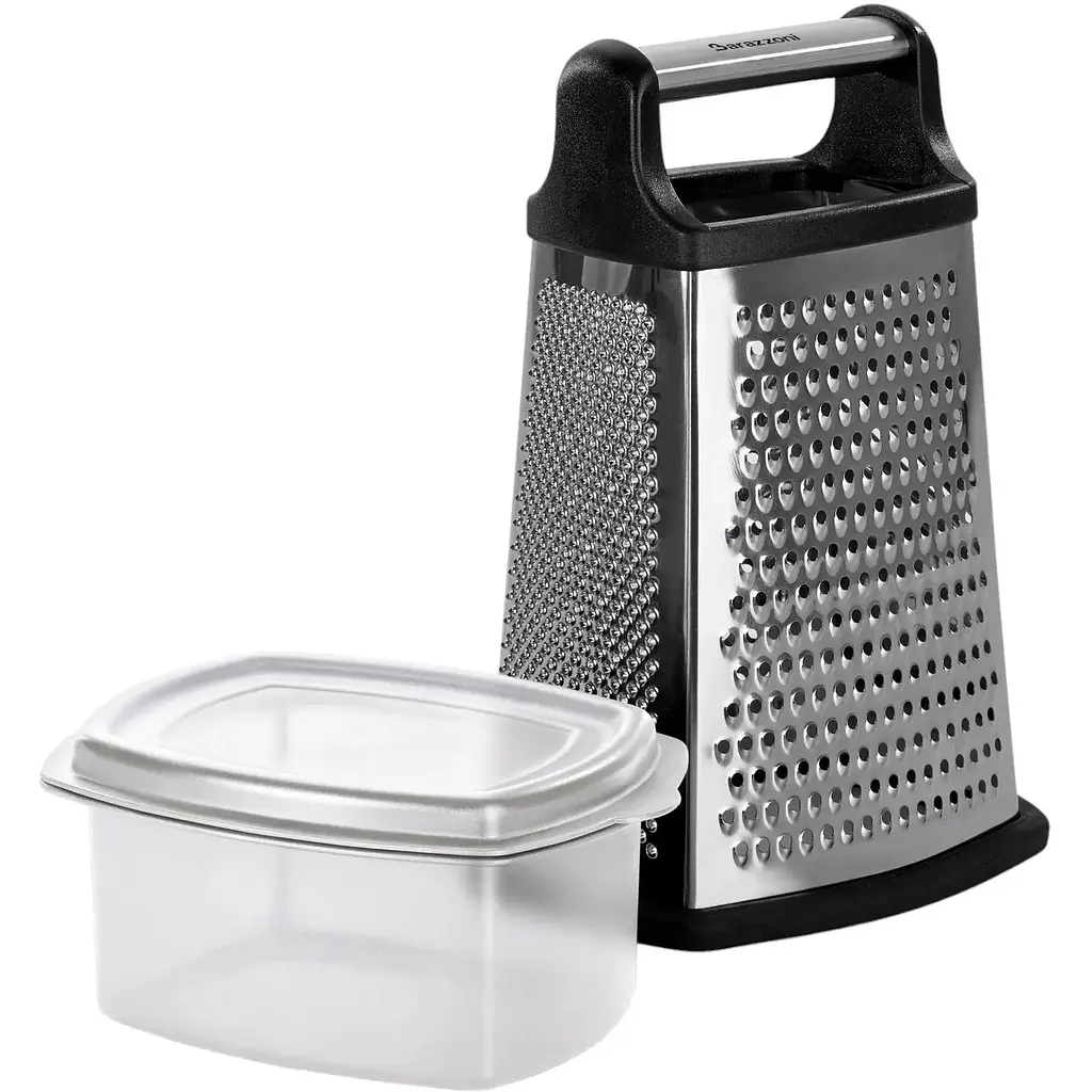 Терка Barazzoni My Utensil чотиристороння з контейнером 16 см (8640006700)