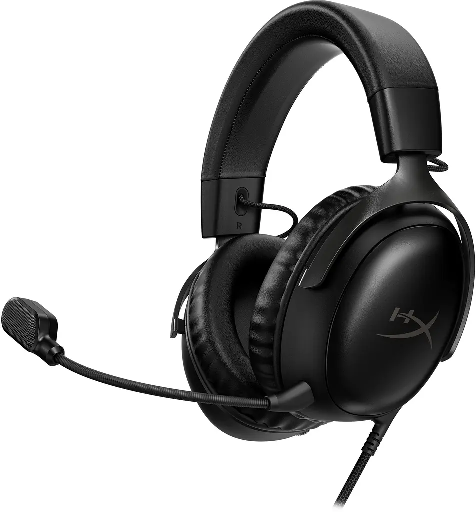 Игровая гарнитура Cloud III, mini-jack/USB-A/USB-C, 1,2 м/1,3 м, черный HyperX teh0013207 - фото 2