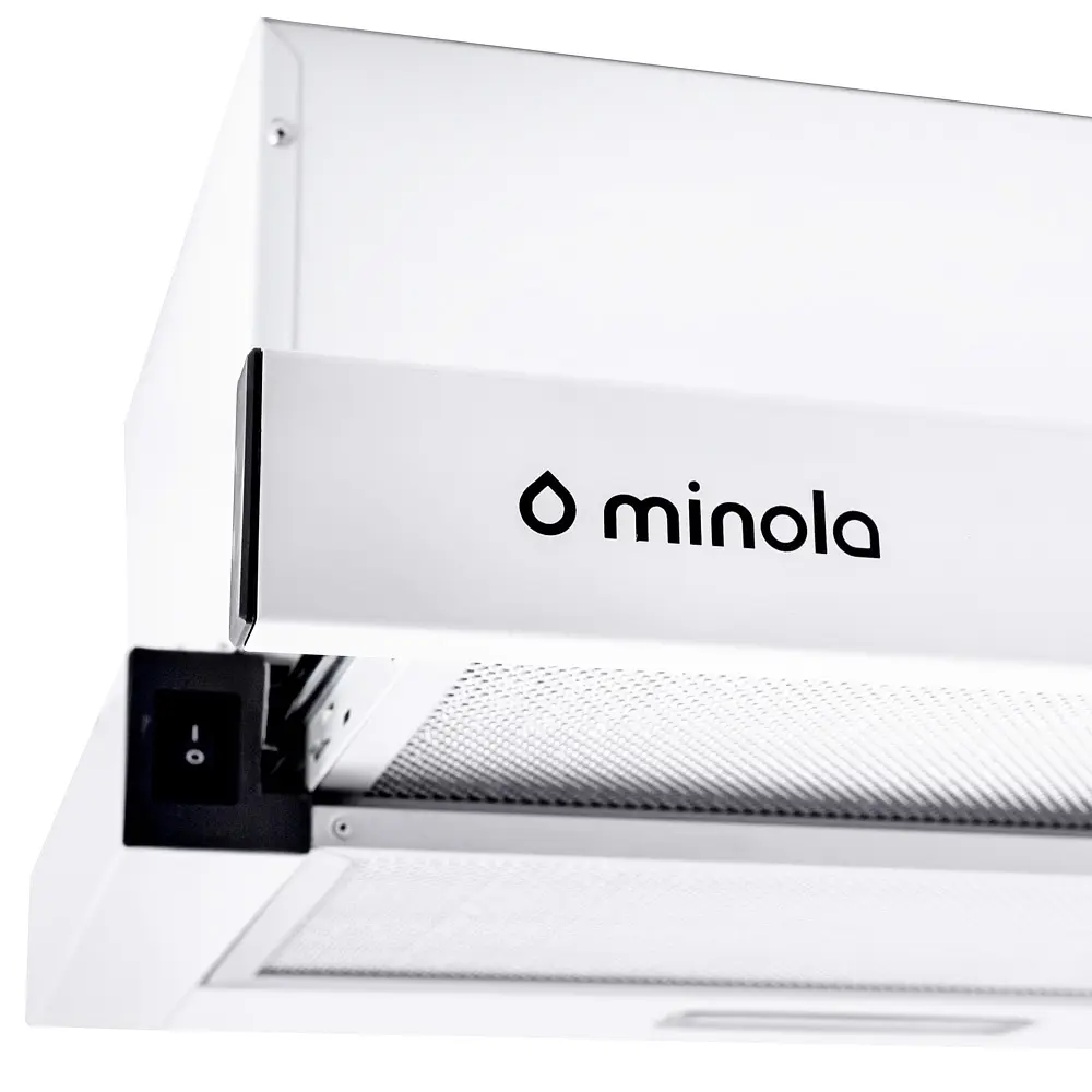 Витяжка телескопічна MINOLA HTL 5214 WH 700 LED - фото 6