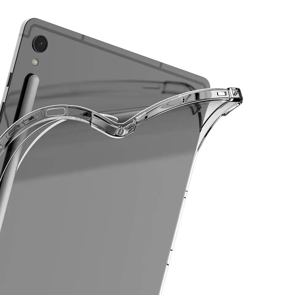 Силиконовый чехол бампер Primolux Silicone для планшета Samsung Galaxy Tab S9 (SM-X710 / SM-X716) 11"- Clear - фото 4