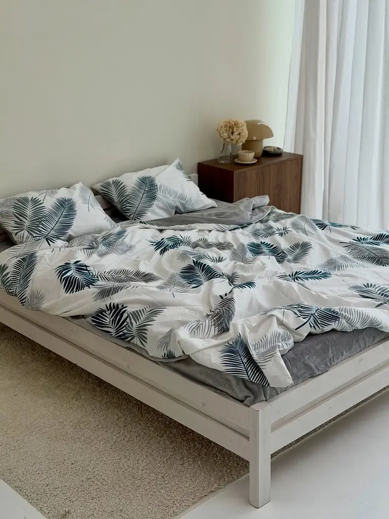 Постільна білизна євро Dushka Home 21599 200х220 см