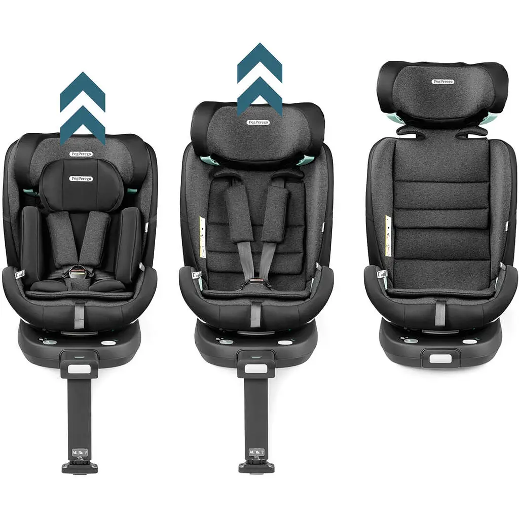 Автокресло Peg-Perego Primo Viaggio 360 EVO темно-серое (IMVT010000VT13VT53) - фото 6