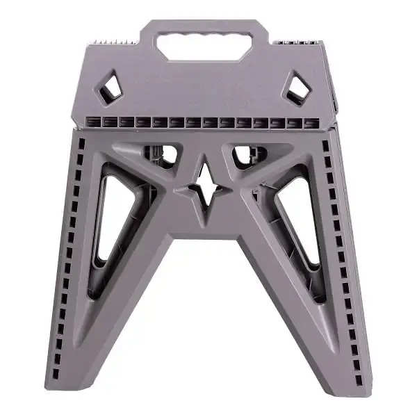 Табурет складной Slow Journey пластиковый серый SJ-0102G - фото 3