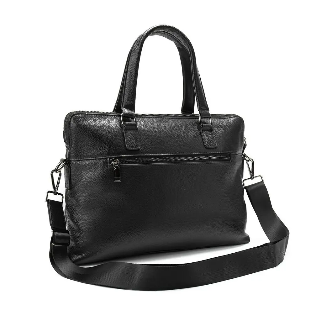 Ділова чоловіча шкіряна сумка Tiding Bag M56-9119A - фото 4