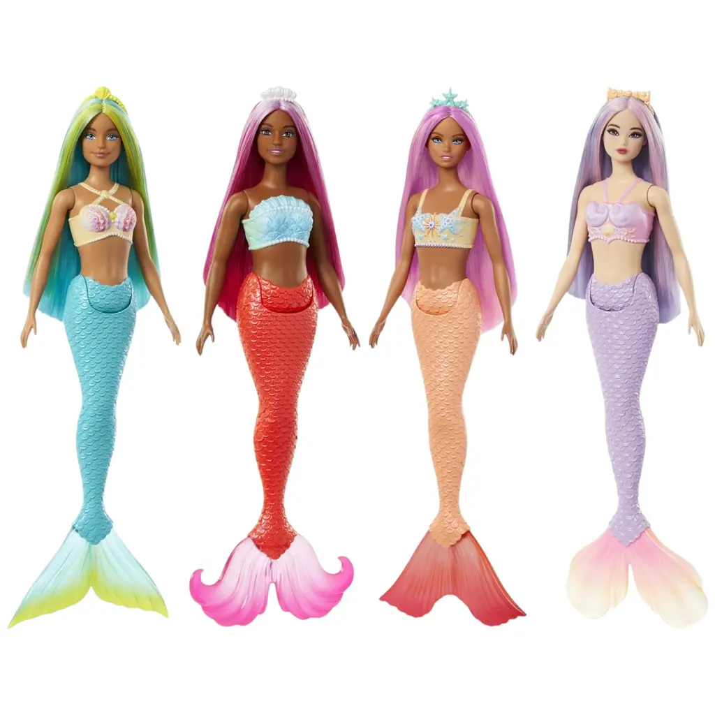 Лялька-русалонька Barbie Дрімтопія Кольоровий мікс в асортименті (HRR02) - фото 2
