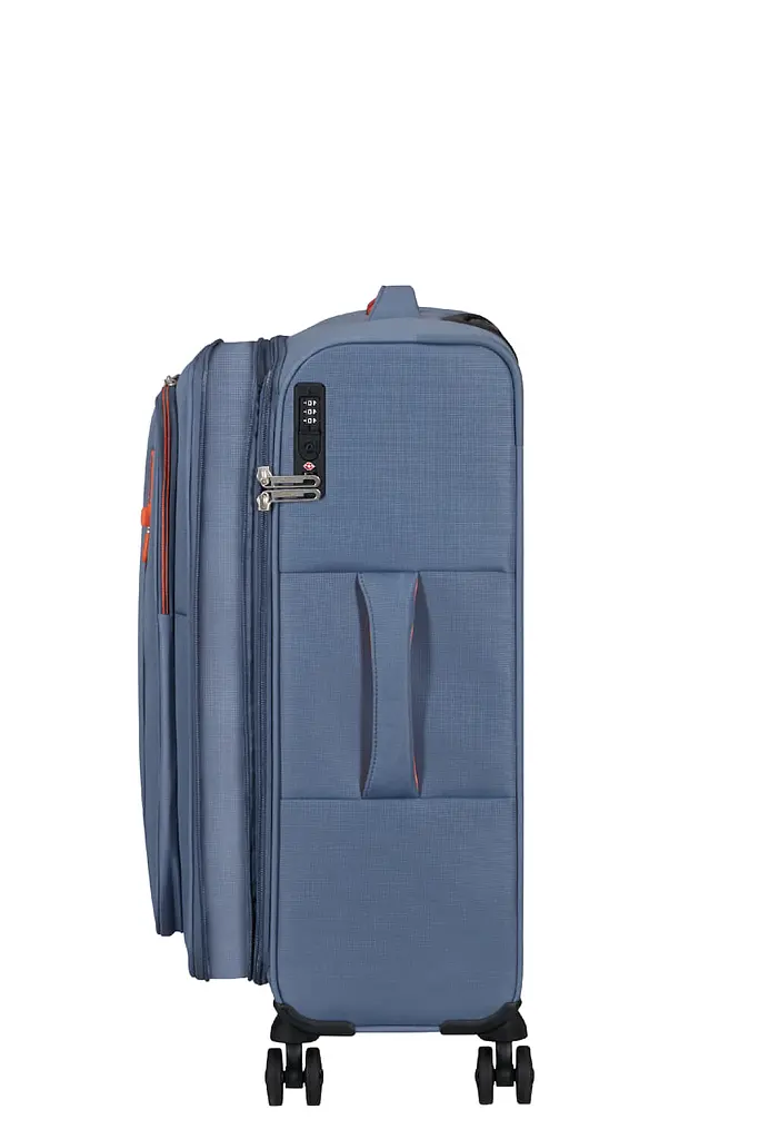Валіза 67 См American Tourister CLOUDRIDER STONE BLUE 67x44x26(28) MJ4*01005 - фото 5