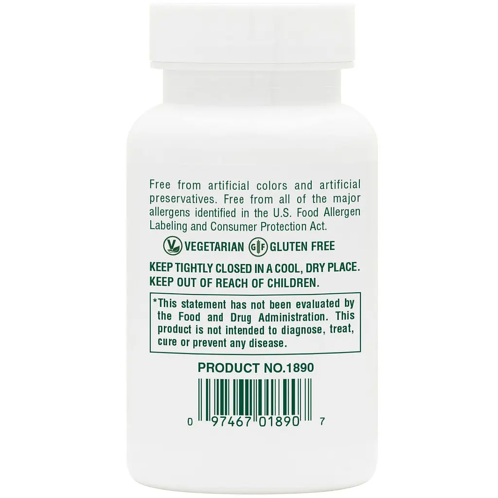Ниацинамид (В3) Natures Plus Niacinamide 500 мг 90 таблеток  - фото 3