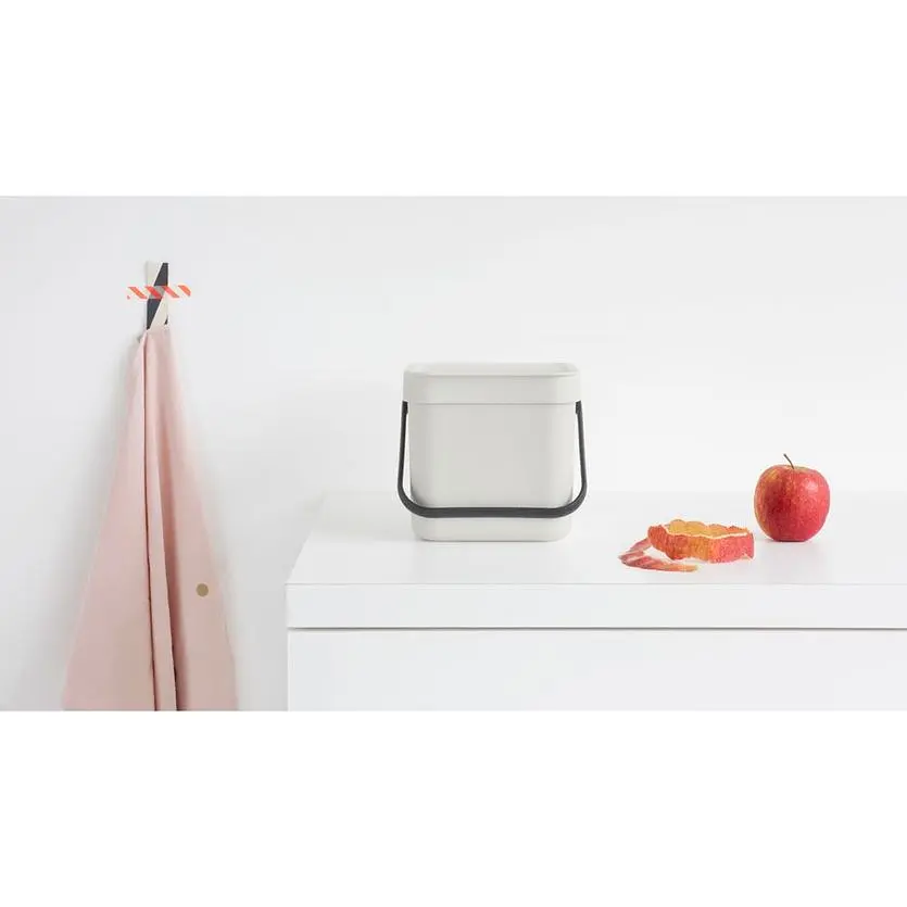 Відро для сміття Brabantia Sort&Go 6 л світло-сіре (213267) - фото 6