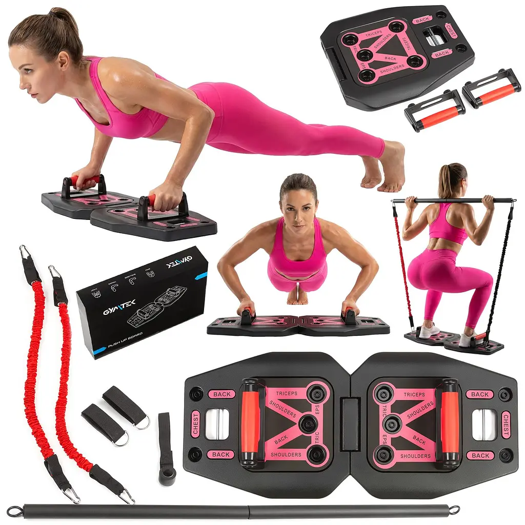 Доска для отжиманий Gymtek FlexBoard черный - фото 2