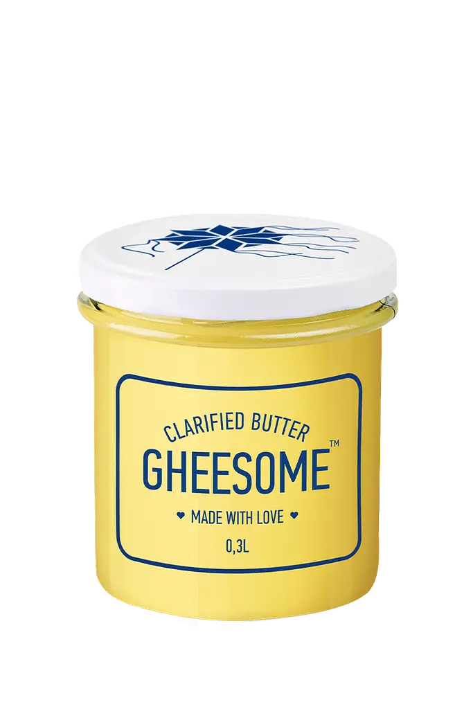 Масло топлене Gheesome Clarified Butter ГХІ 300 мл.