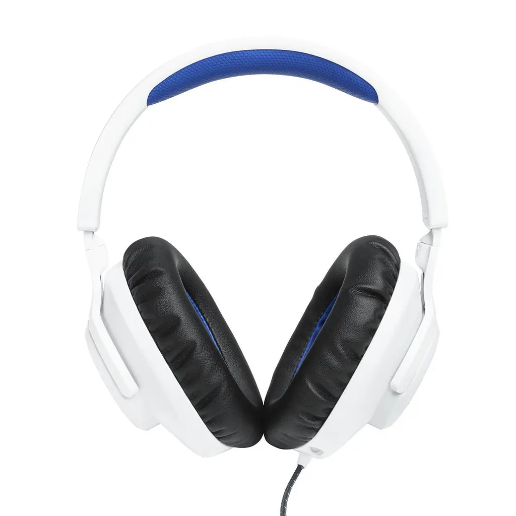 Навушники з мікрофоном JBL Quantum 100P JBLQ100PWHTBLU White/Blue - фото 2