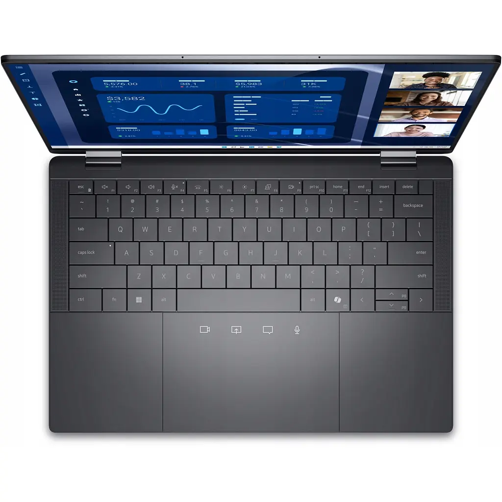 Ноутбук 2in1 Dell titud 9450, Ultra 7 165U, 32GB, SSD 512GB, 14" QHD+ сенсорный, 500 nit, Windows 11 Pro - фото 11