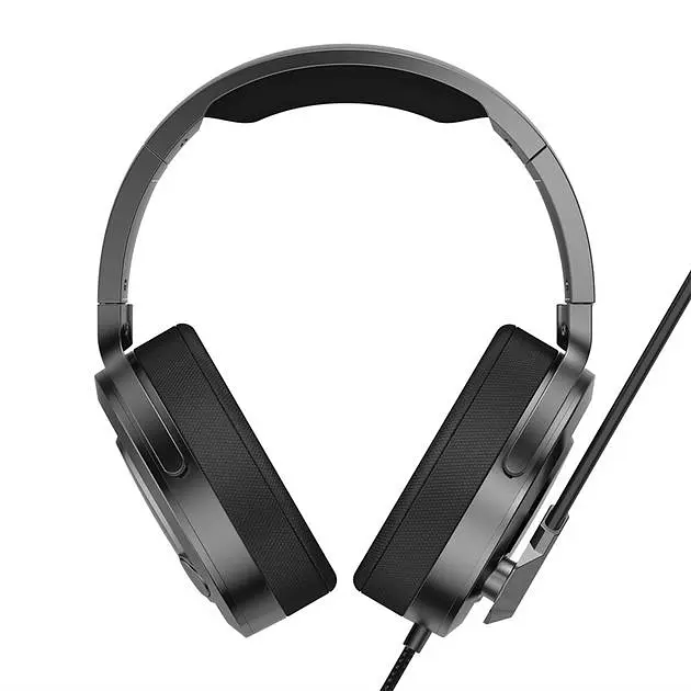 Дротові навушники Baseus Gamo Immersive Virtual 3D Game headphone (PC) D05, USB, 2m, black - фото 2