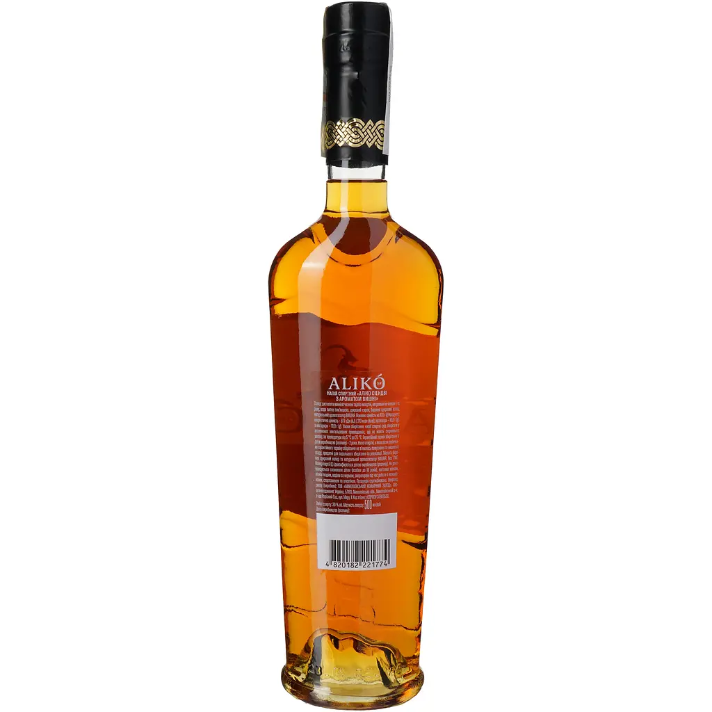 Напій алкогольний міцний Aliko Cherry 30% 0.5 л - фото 4