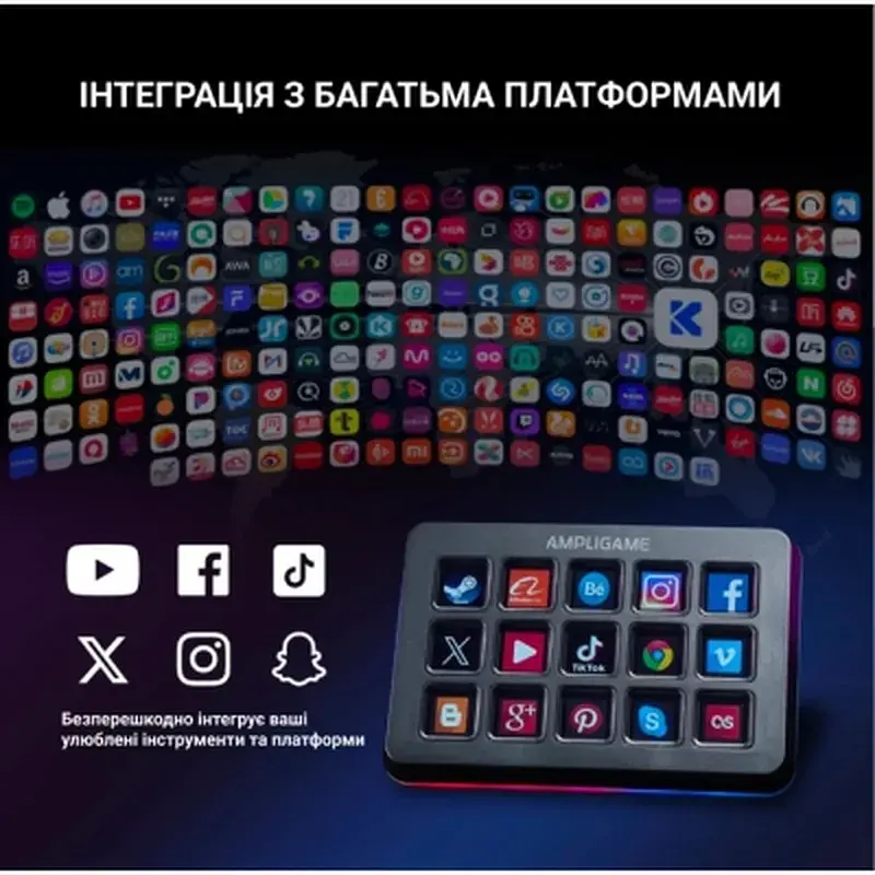 Набір блогера Fifine Stream Deck D6 (D6) - фото 7