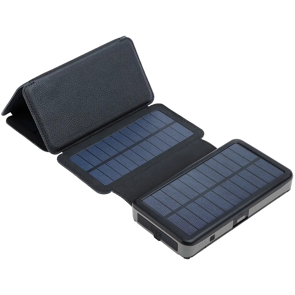 УМБ солнечная 6-Panel 7.5W Sandberg PD 20000 mAh, 2xUSB, Type-C OUT, фонарик - фото 2