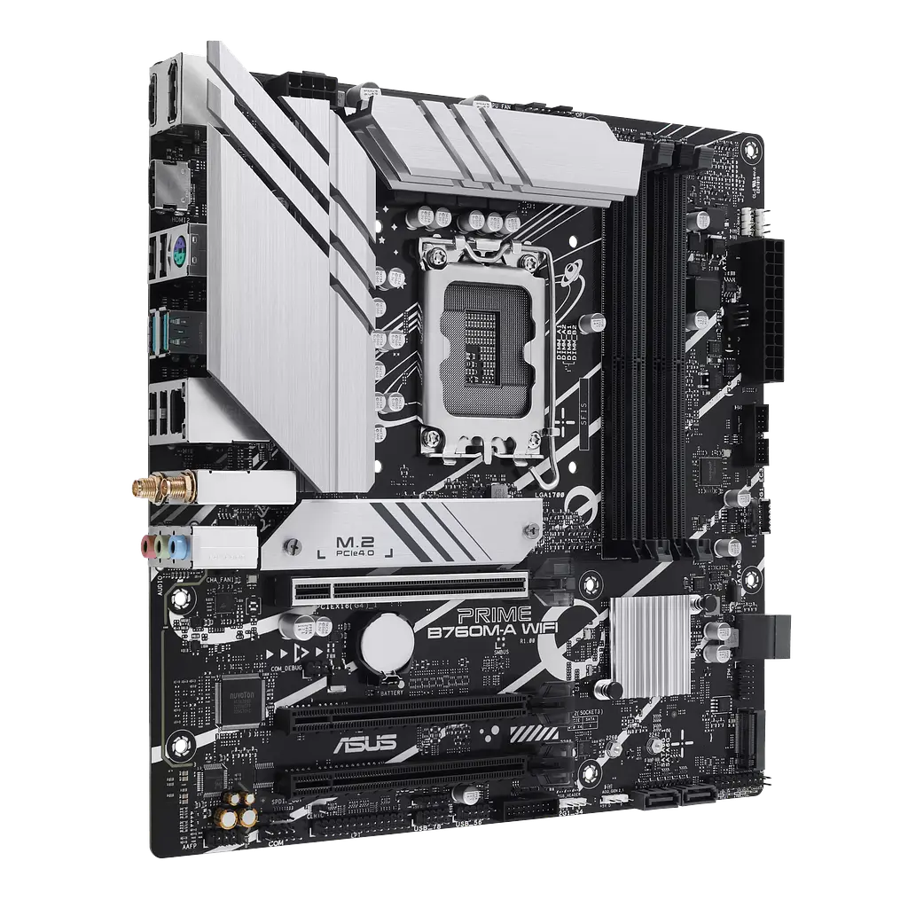 Материнська плата Asus B760M-A Prime Wi-Fi LGA 1700 (PRIME B760M-A WIFI) - фото 2