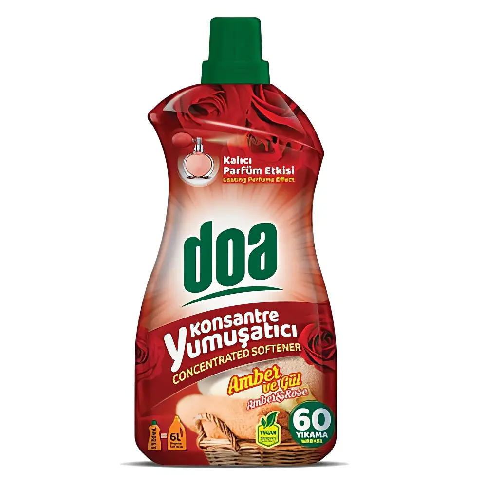 Кондиціонер для прання DOA концентрований Амбра та Троянда 1.5 л