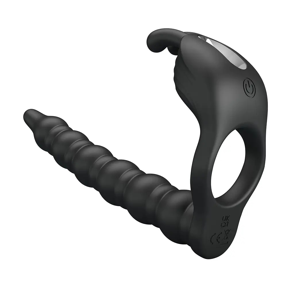 Віброкільце PRETTY LOVE Blackney black, 7 vibration functions Memory function PRETTY LOVE BI-210327 102766 - фото 2
