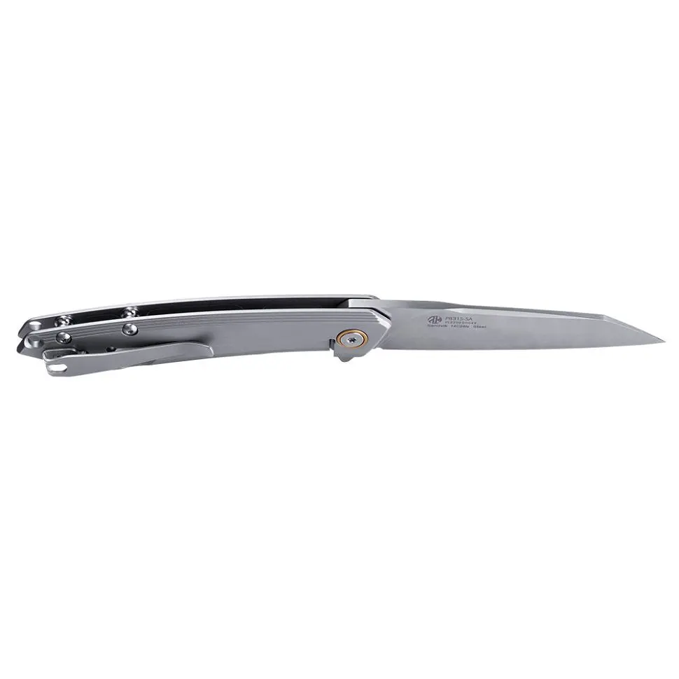 Ніж складаний туристичний Ruike P831S-SA/(8.5 см) 14C28N/3cr14n сірий - фото 5