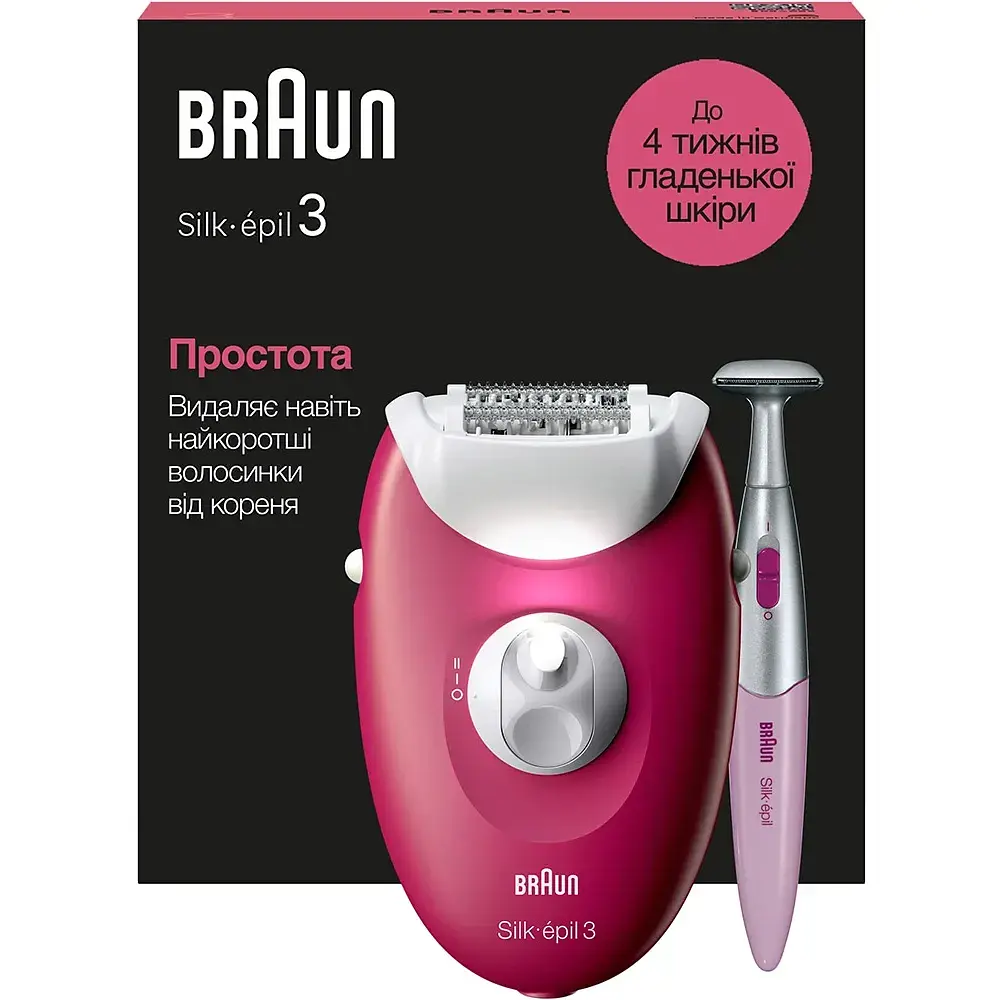 Епілятор Braun SE 3-202 (6969986) - фото 2