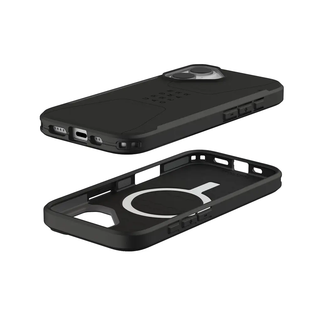 Чохол до мобільного телефона UAG iPhone 17 Civilian MagSafe Black (114547114040) - фото 8
