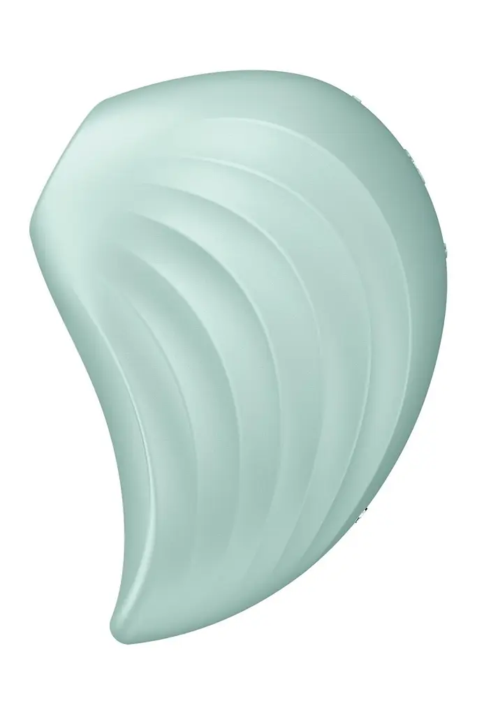 Стимулятор Satisfyer Pearl Diver Вакуумний кліторальний у вигляді мушлі, 9.1х5.1 см мятний - фото 3