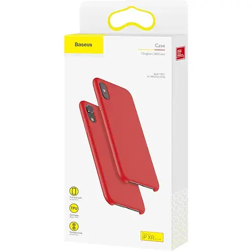 Чохол Baseus для iPhone Xs Max Original LSR Red (WIAPIPH65ASL09) - фото 4