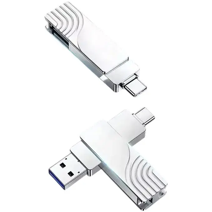 Флеш-накопитель USB Borofone BUD3 USB3.0 Type-C 128 ГБ с высокой скоростью передачи данных (37591-01_525) - фото 3