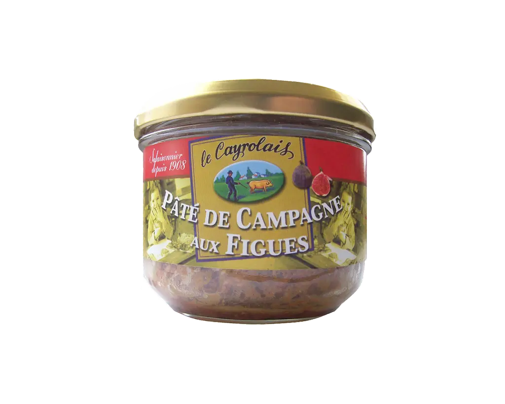 Паштет Pate Le Cayrolais з інжиром 180 г