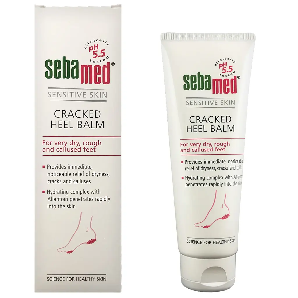 Бальзам Sebamed Sensitive Skin, для чутливої шкіри ніг від тріщин, 75 мл - фото 3