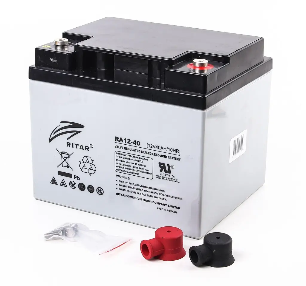 Акумуляторна батарея для ДБЖ Ritar AGM 12 V / 40 А*ч (RA12-40) - фото 2