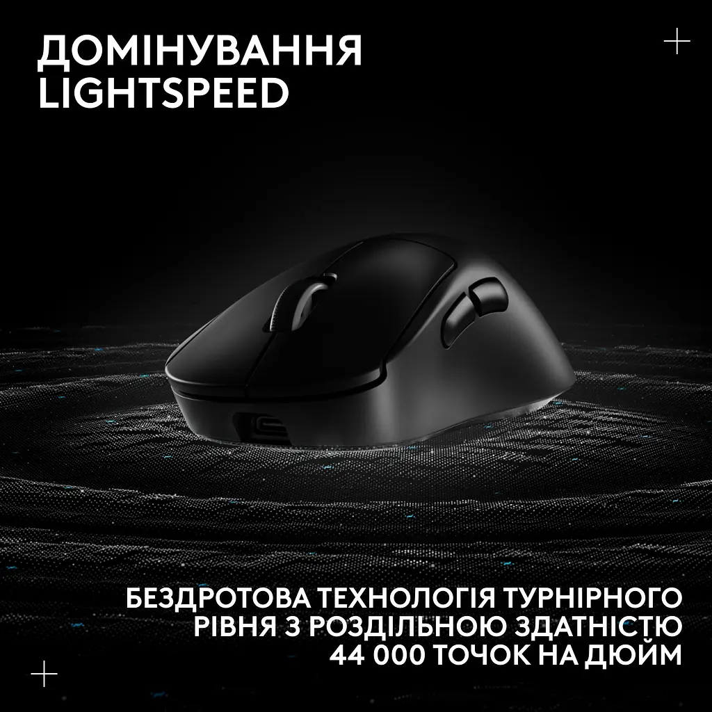 Мышь компьютерная Logitech Pro X Superlight 2 Dex Black (910-007357, 910-007359) - фото 2