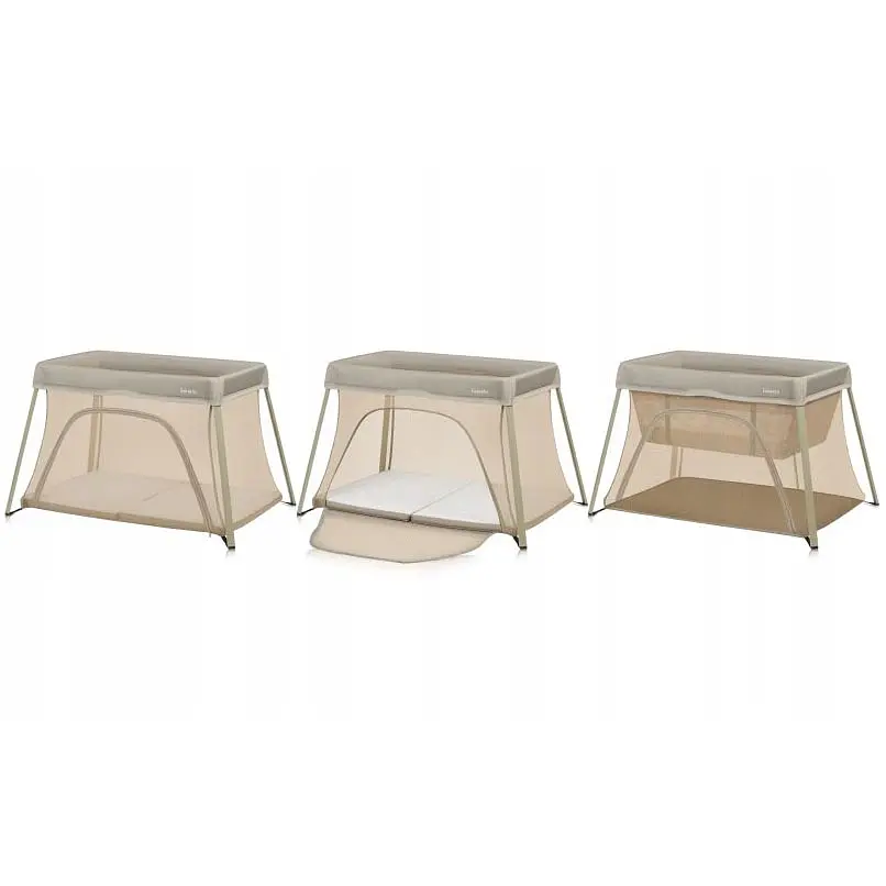 Манеж-ліжечко 3 в 1 Lionelo Alice Beige Olive (LO-ALICE BEIGE OLIVE) - фото 4