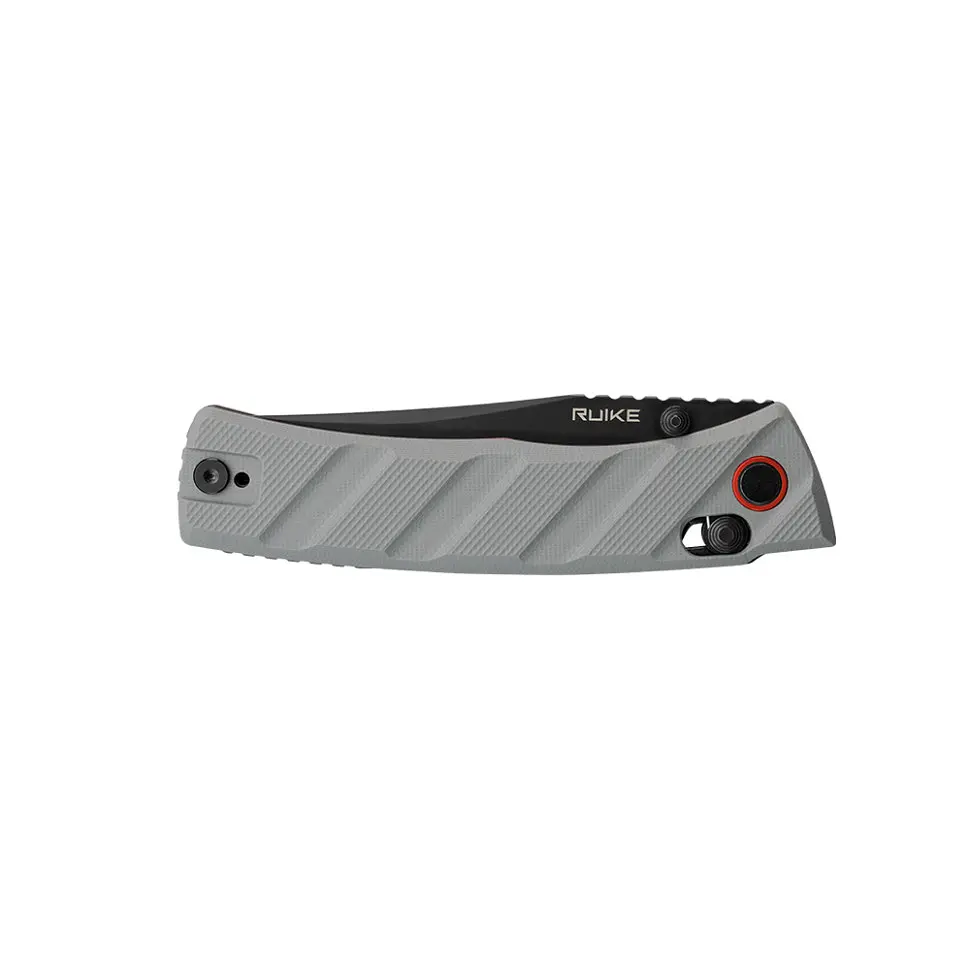 Ніж складаний кишеньковий Ruike P856-K, (7.9 см) 14C28N / G10 сірий - фото 4