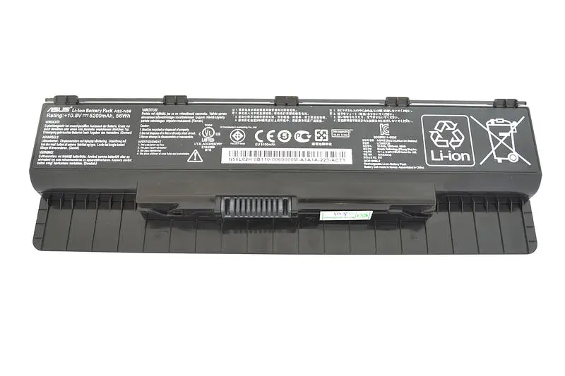 Акумулятор для ноутбука Asus A32-N56 10.8V Black 5200 mAh - фото 3