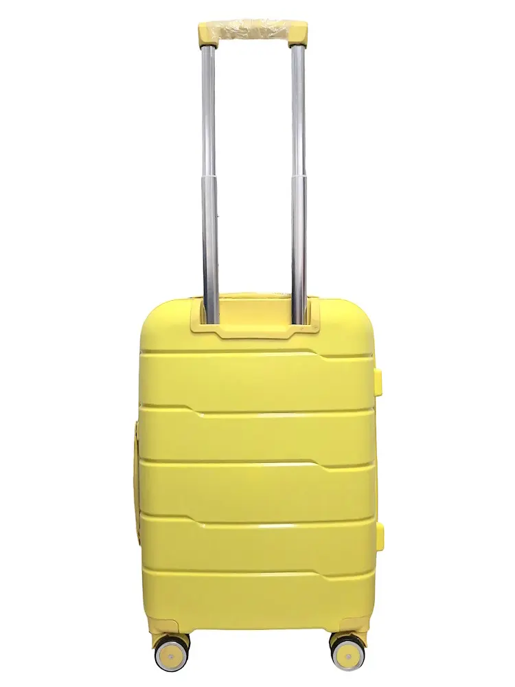 Валіза малий S+ з поліпропілену Milano bag 0305 52л Жовтий - фото 3