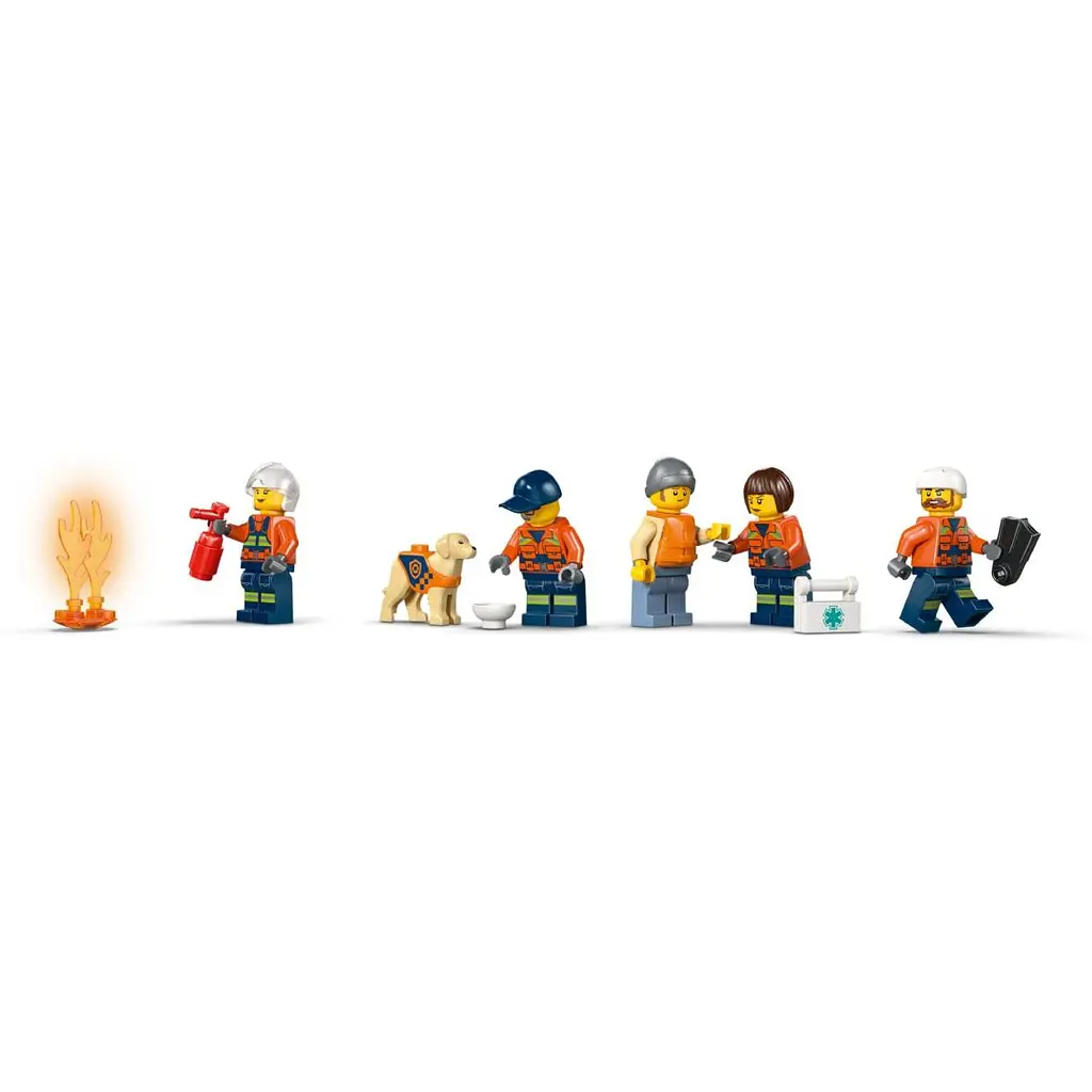 Конструктор LEGO City Рятувальний катер і гелікоптер берегової охорони 742 деталі (60504) - фото 6