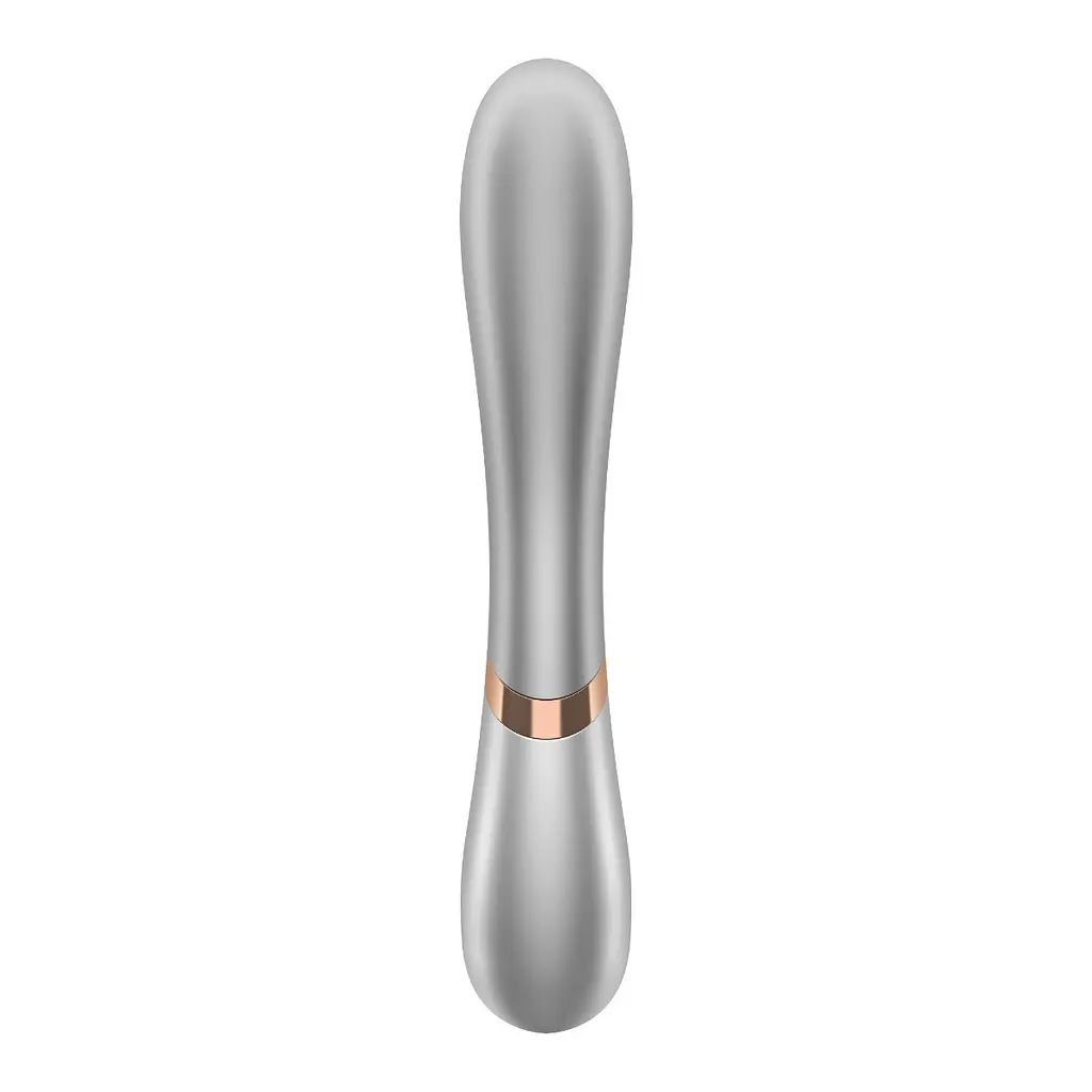Вібратор-кролик Satisfyer Hot Lover 20 см сріблястий - фото 4