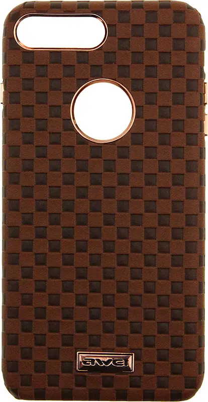 Чохол накладка AWEI TPU Case F-7 iPhone 7 Plus/8 Plus Coffee - фото 3