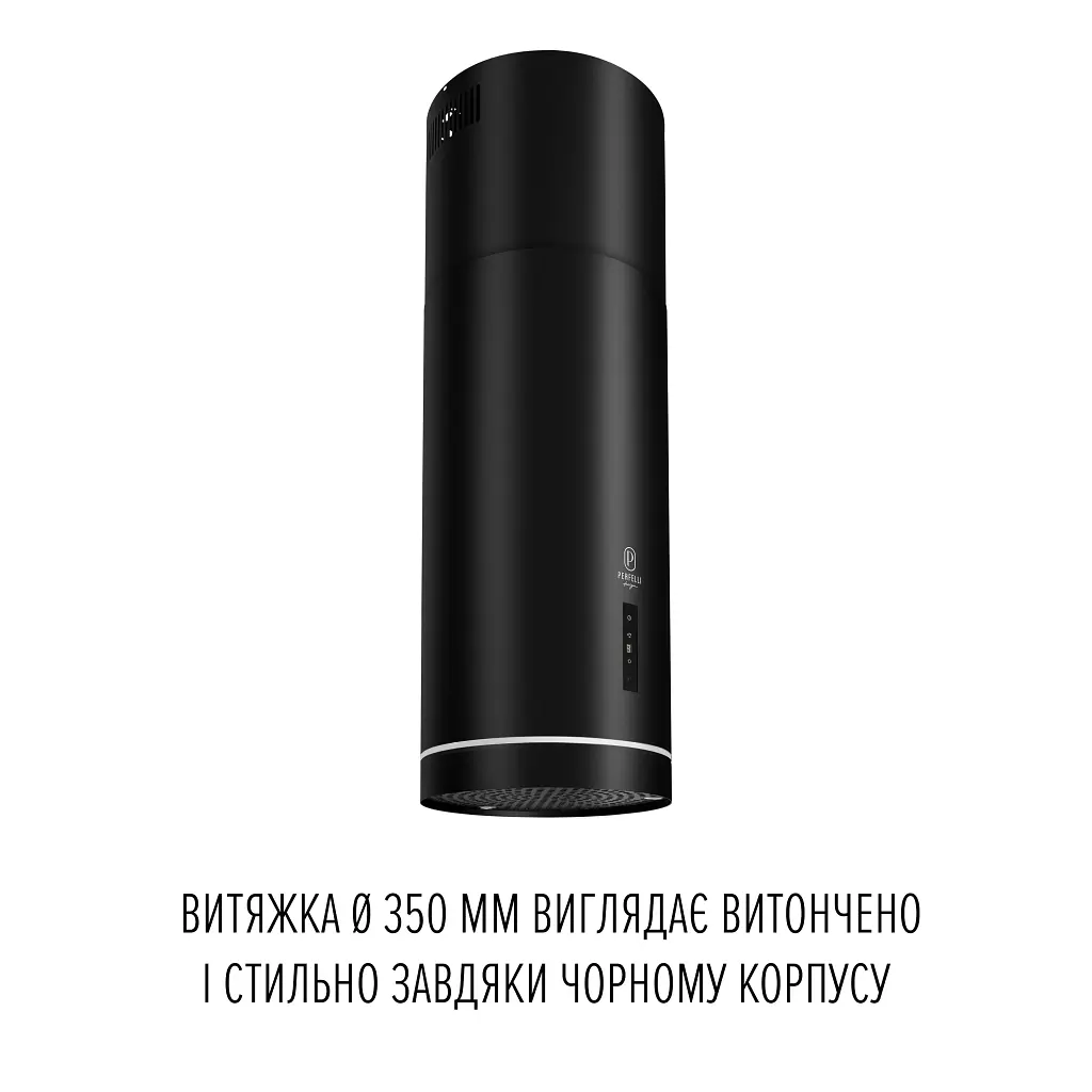 Витяжка острівна Perfelli Design Isola 35 Nero Silenzio - фото 3